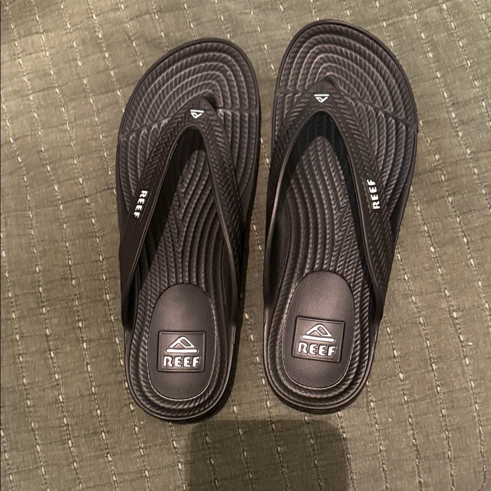 Reef Women's Black Flip Flops